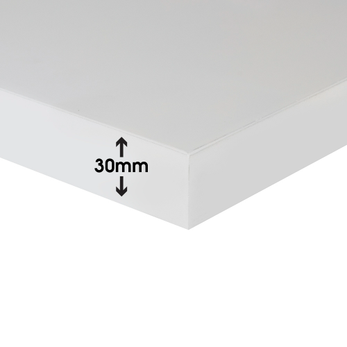 Floating Shelf - White - 29.5cm