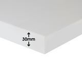 Floating Shelf - White - 29.5cm