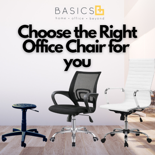 When you're sitting at your desk, you want to make sure that your office chair is the right fit for you.