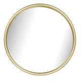 Emma Round Gold Mirror