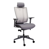 Basics Home NetOne Highback Office Chair - Grey