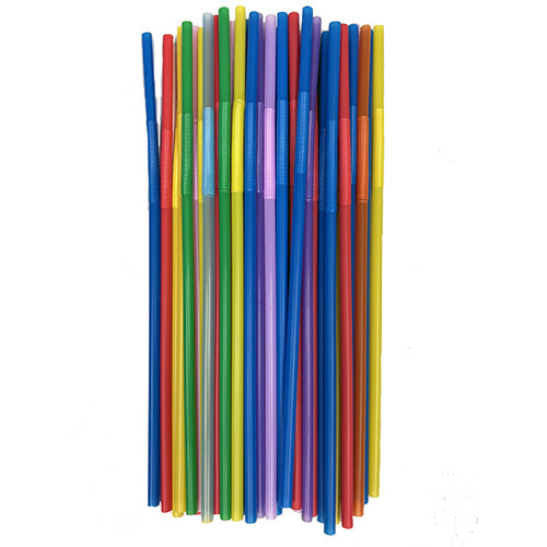 50PK Bendy Straws
