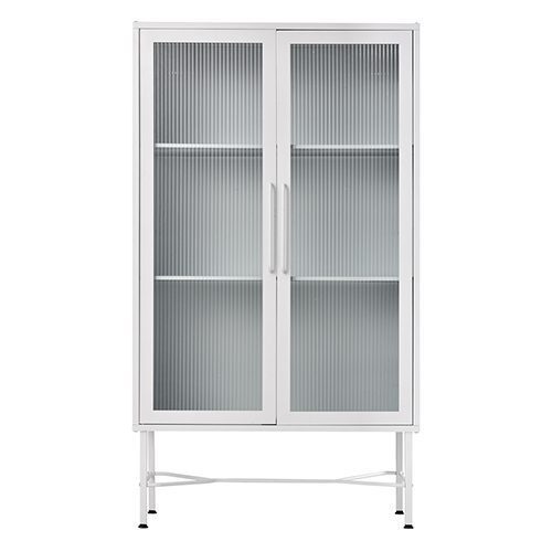 Zion White Metal Cabinet