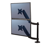 Platinum Series Dual Stacking Monitor Arm - Black