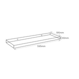 Floating Shelf - White - 59.5cm