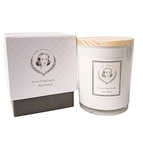 160G Scented Soy Candle - Agarwood