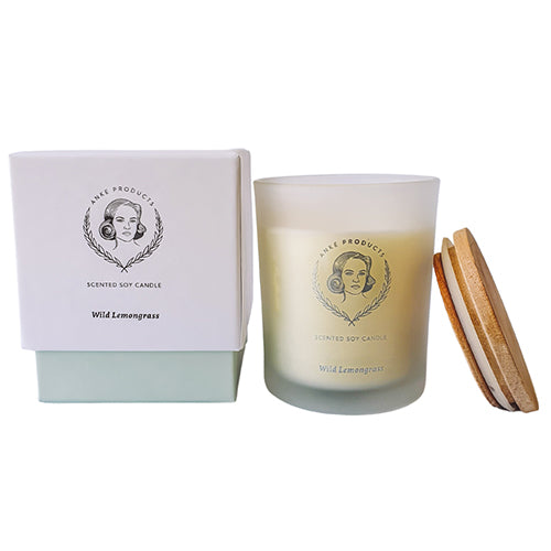 160G Scented Soy Candle - Lemongrass | Basics Home