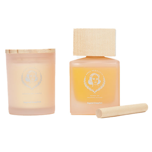 Diffuser and Candle Gift Set - Sugared Grapefruit