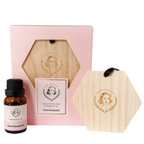 Wooden Hexagon with Essential Oil - Pink Champagne