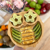 Bamboobino Owl Plate