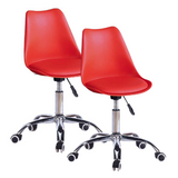 2Pack Shell Typist Office Chair