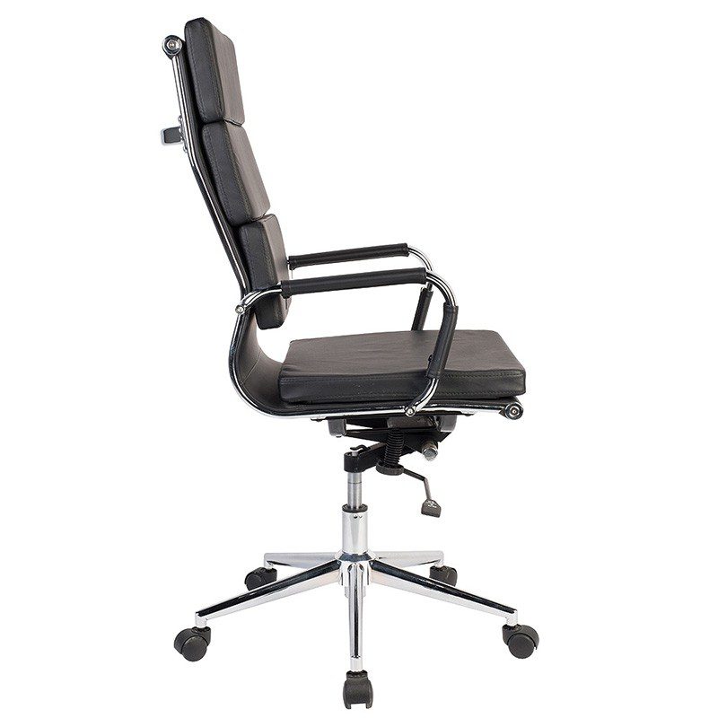 Studio Padded BL High Back - Black Office Chair