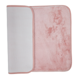 Faux Fur 40x60 Blush Pink Bathmat