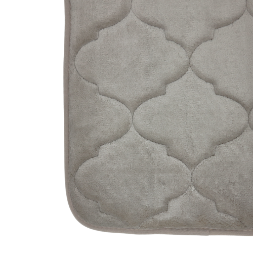 Memory Foam Taupe Bathmat 45 x 60 cm